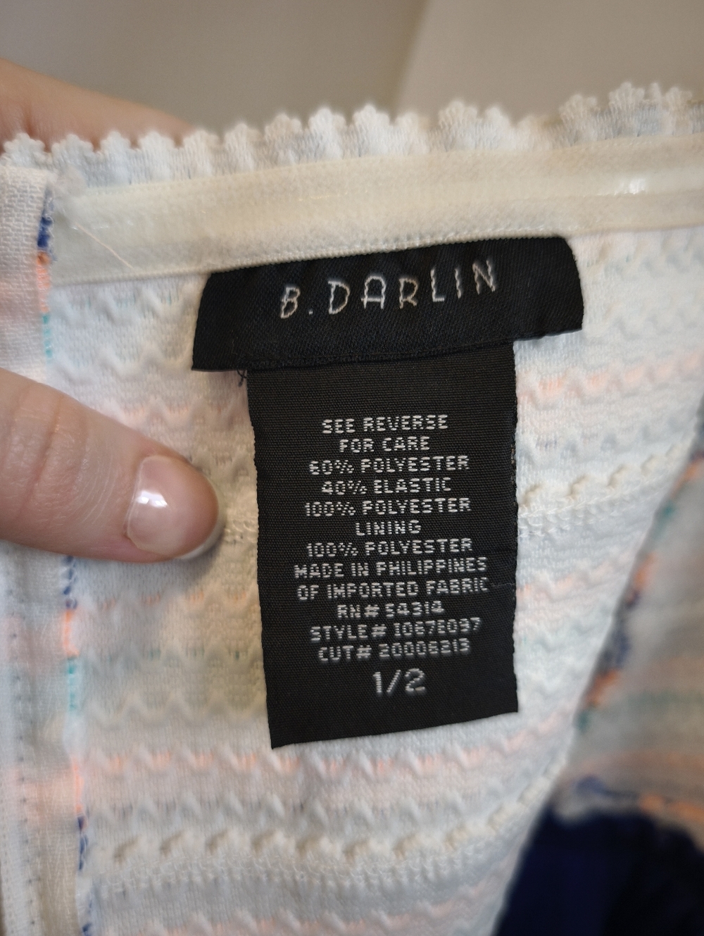 B Darlin Strapless Sweetheart Dress - Picture 8 of 8